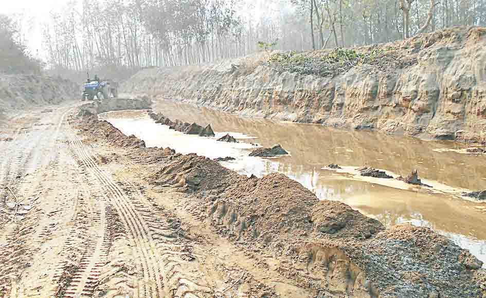 illegal mining in kosi river