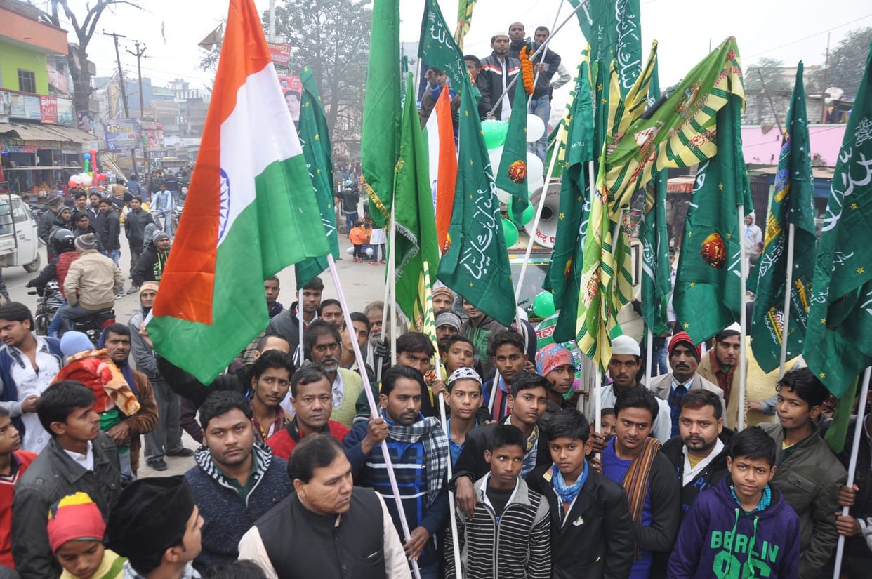 Muslim people celeberate birth aniversory of Mohammad Sahab