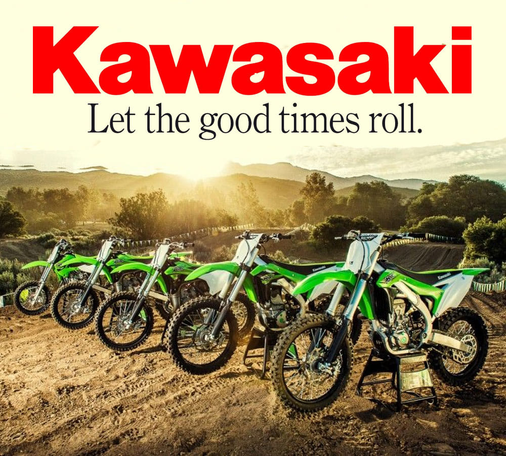 kawasaki launched kx250f and kx100 