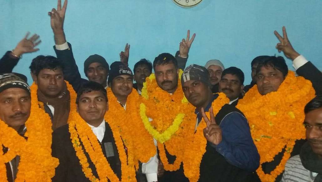 Tehsil-time president Sunil Rajatalab