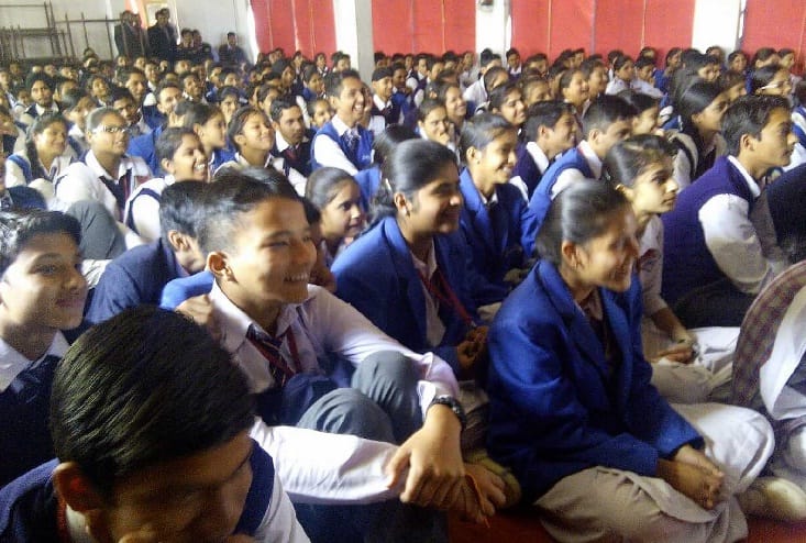 School children viewed movies