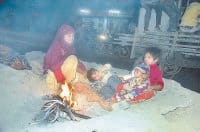 panipat,  tapmav me girawat ho rhi hai