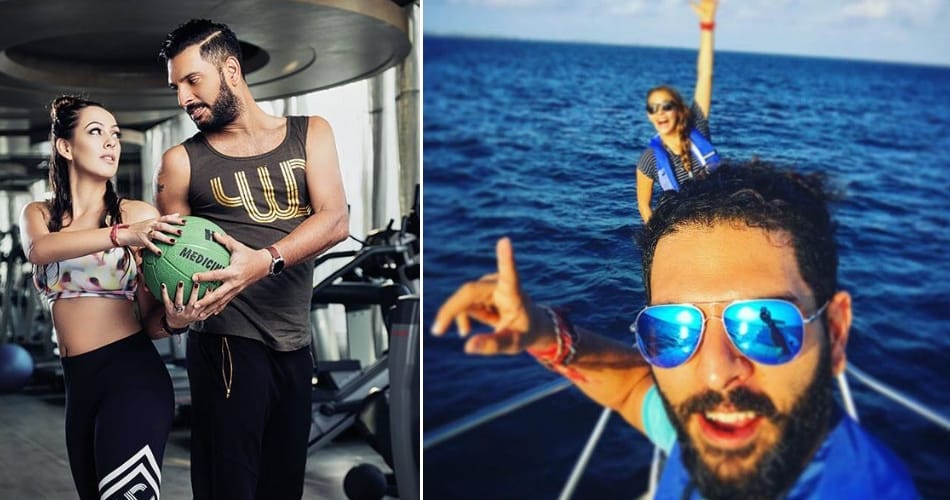 Pictures of the Yuvraj singh-hezel keech honeymoon