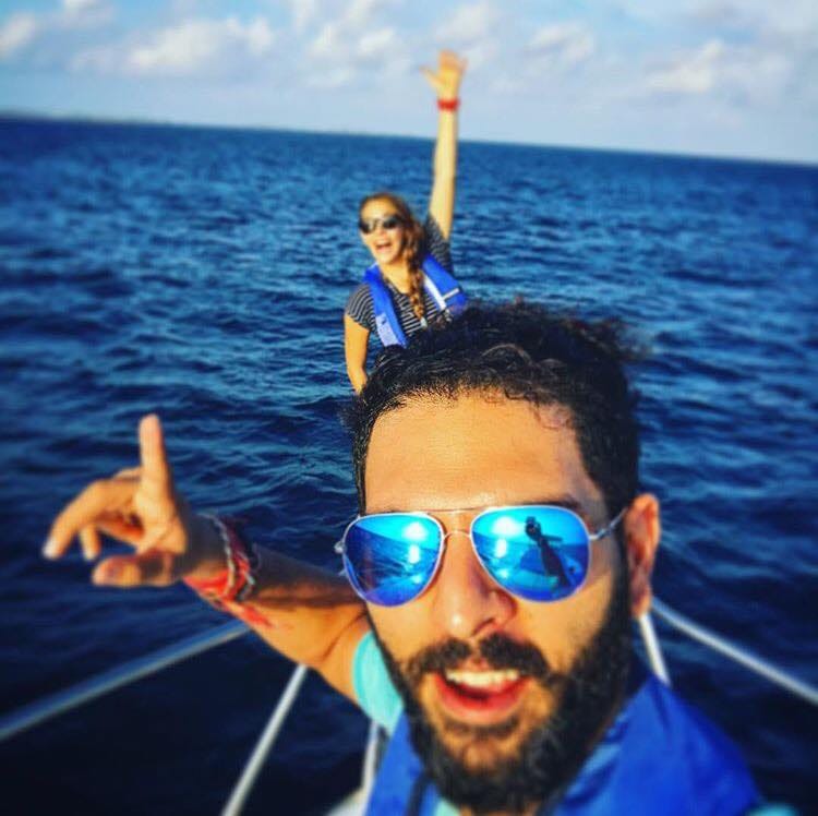 Pictures of the Yuvraj singh-hezel keech honeymoon