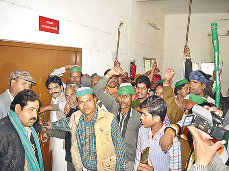 On the death of the young man in hospital commotion, sabotages