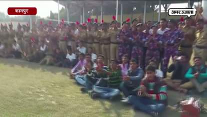 Air show in Kanpur for NCCcadets 