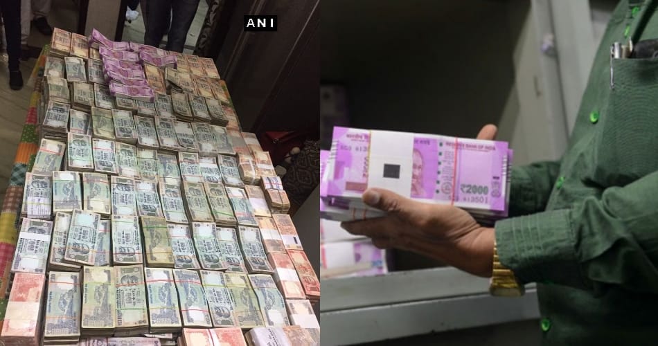 income tax raid in cloth merchant house at chandigarh, 2 crore 18 lakh currency seized