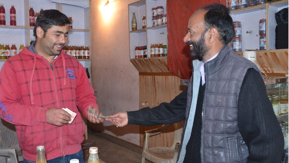 a village of india, who completed pm narendra modi cashless payment dream