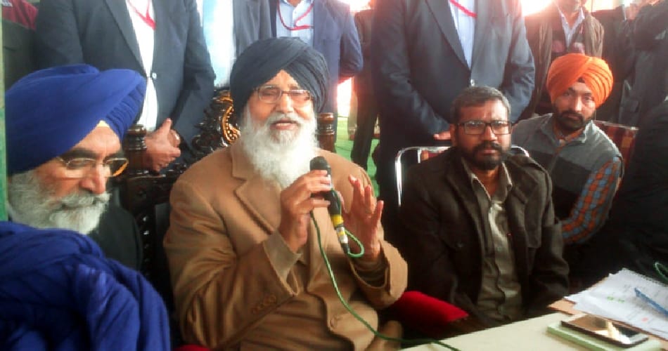 CM Parkash singh badal aggry on dalbadlu leaders