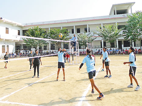 Kanpur  defeat Akbarpur in volleyball competition