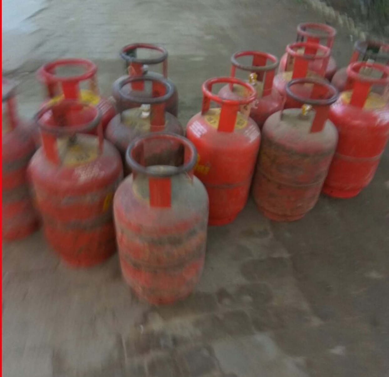 black marketing of LPG.