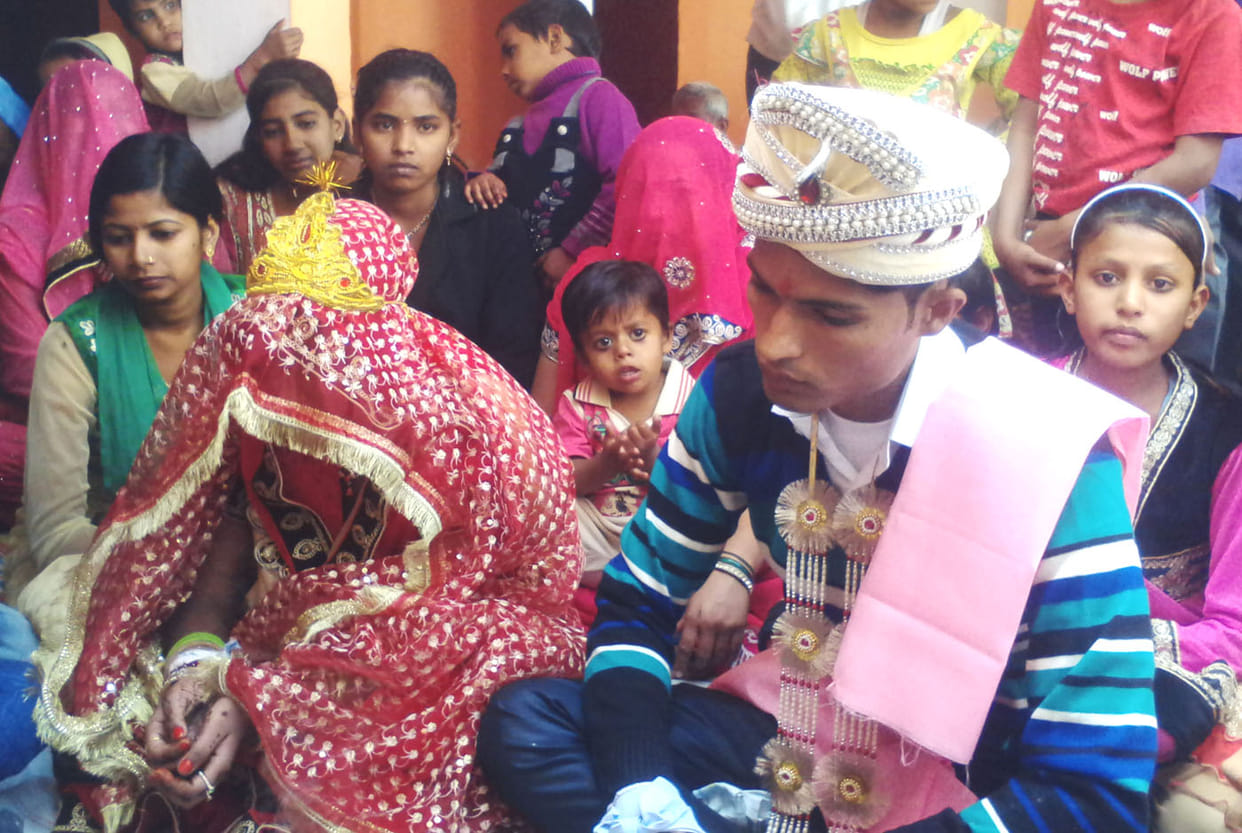 marrige without band