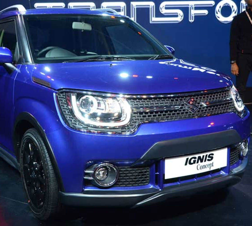 maruti suzuki ignis will launch in january