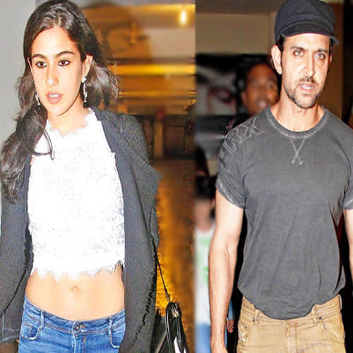 sara ali khan doing debut with hrithik roshan
