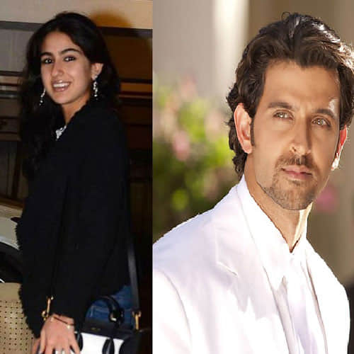 sara ali khan doing debut with hrithik roshan