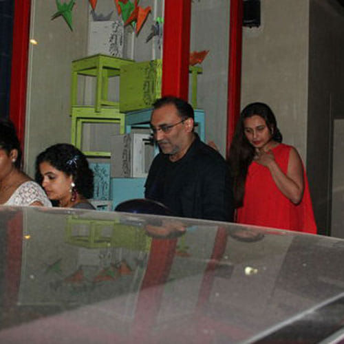 rani mukherjee with her husband aditya chopra