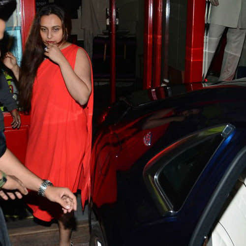 rani mukherjee with her husband aditya chopra
