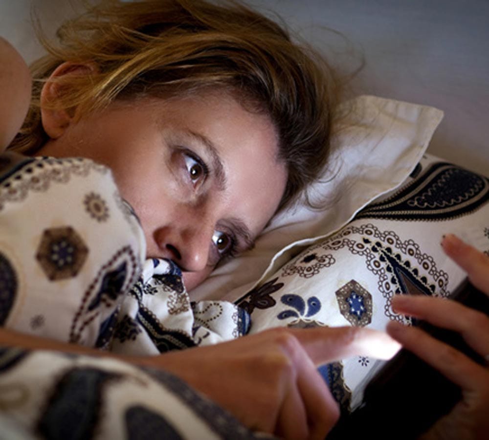 smartphone can cause temporary blindness 