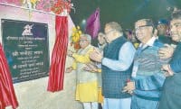 The city received 3 million and six million Karntal traffic park, Karnal