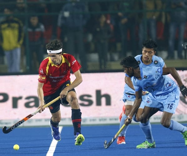 India defeated spen in junior hockey world cup 2016.