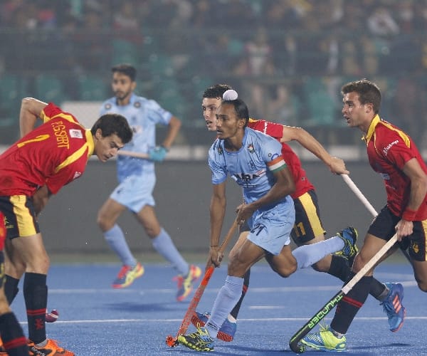 India defeated spen in junior hockey world cup 2016.