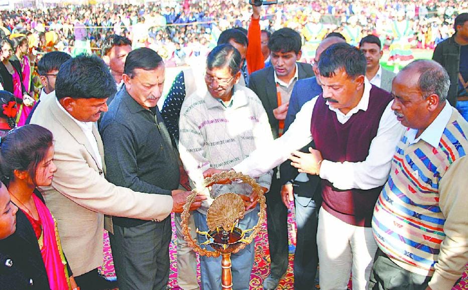 The three-day agricultural festival began in Pithoragarh