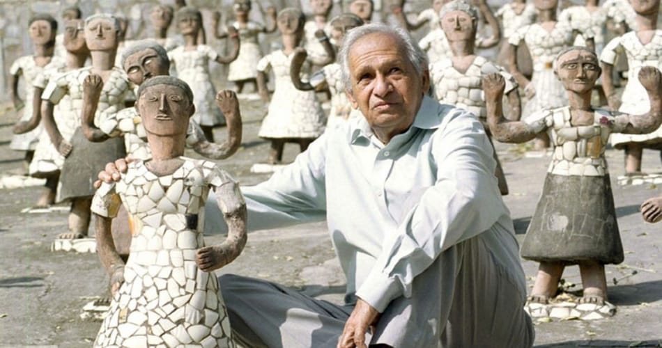 rock garden chandigarh creator nekchand 93rd birthday