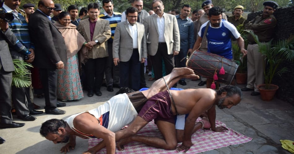 rock garden creator nekchand birthday celebration at chandigarh