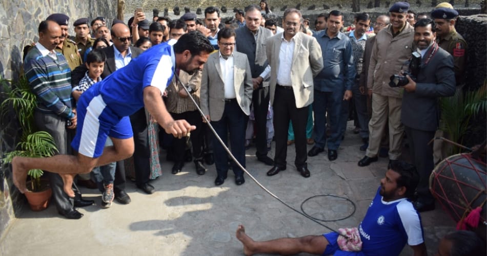 rock garden creator nekchand birthday celebration at chandigarh