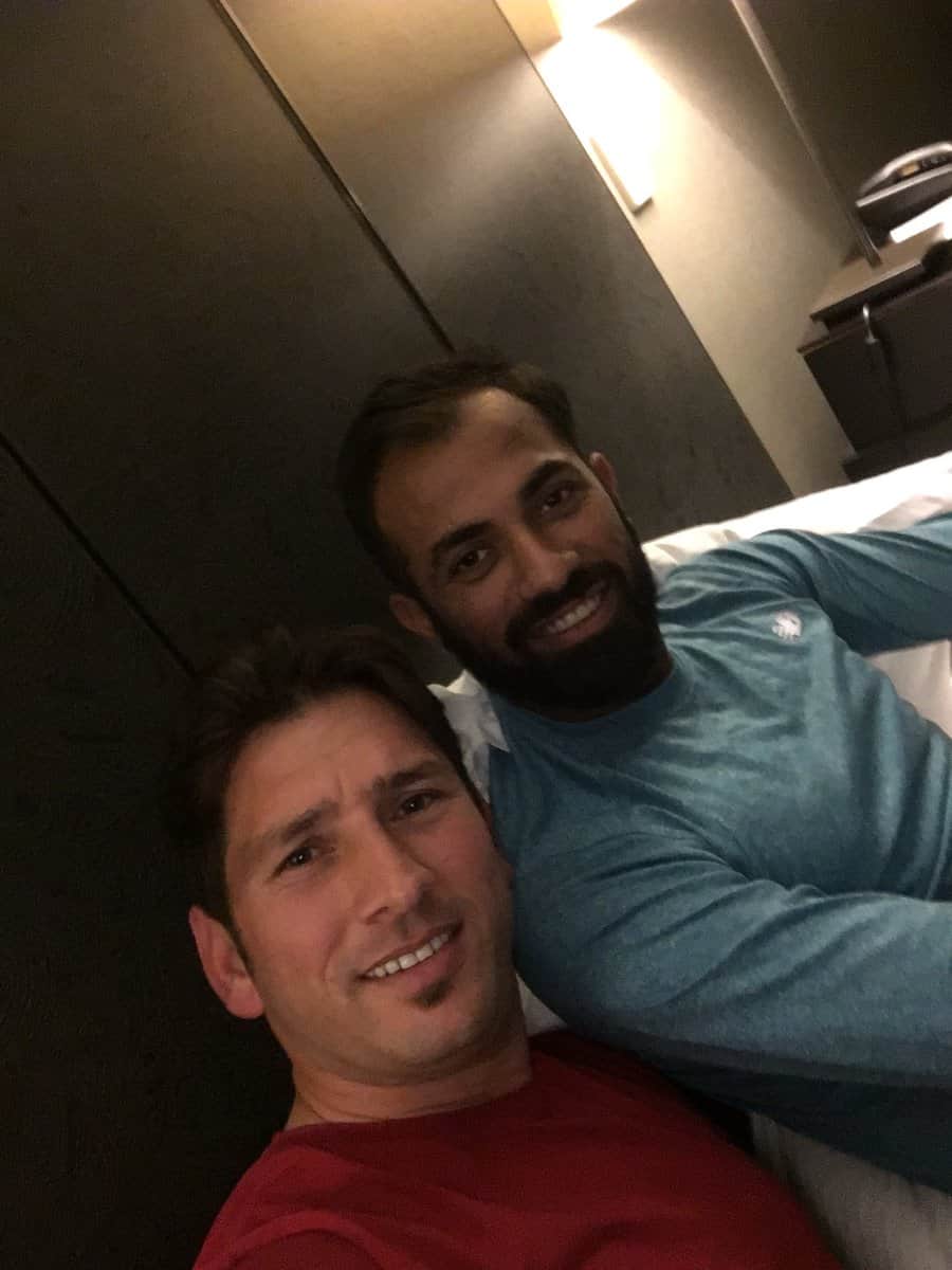 Yasir Shah and Wahab Riaz gets involved in scuffle