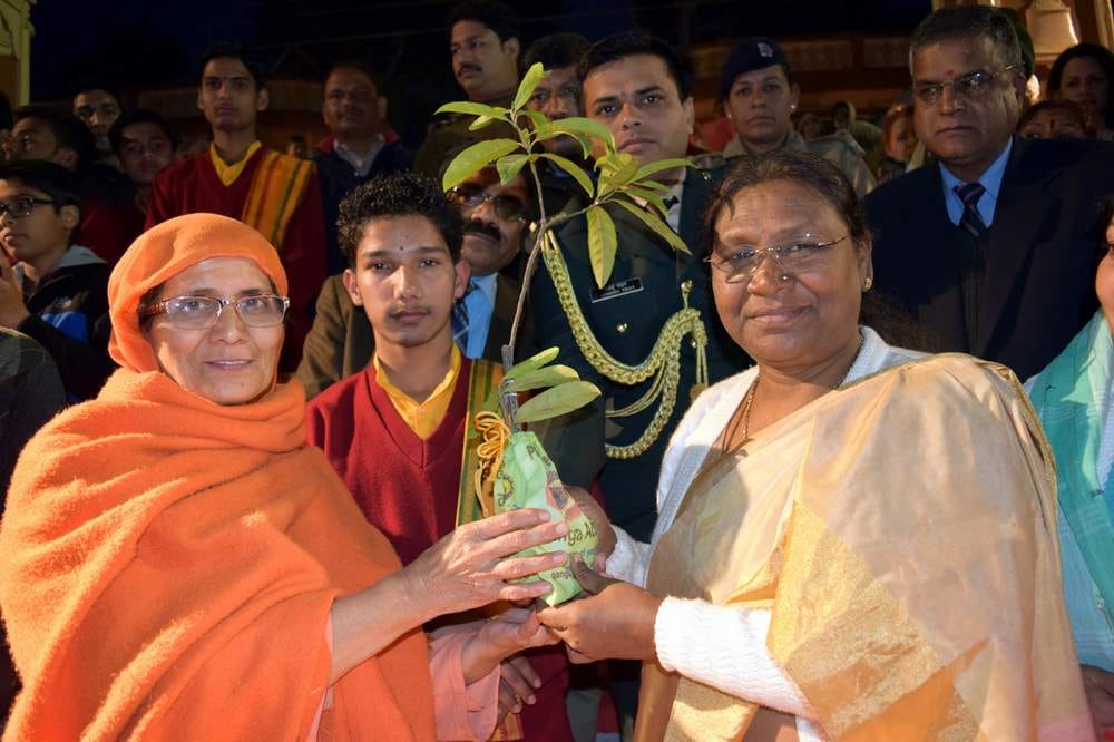 Jharkhand Governor attended Ganga Aarti 