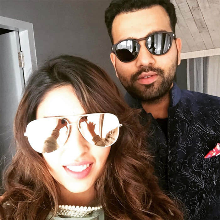 Rohit Sharma And Ritika Sajdeh First Wedding Anniversary