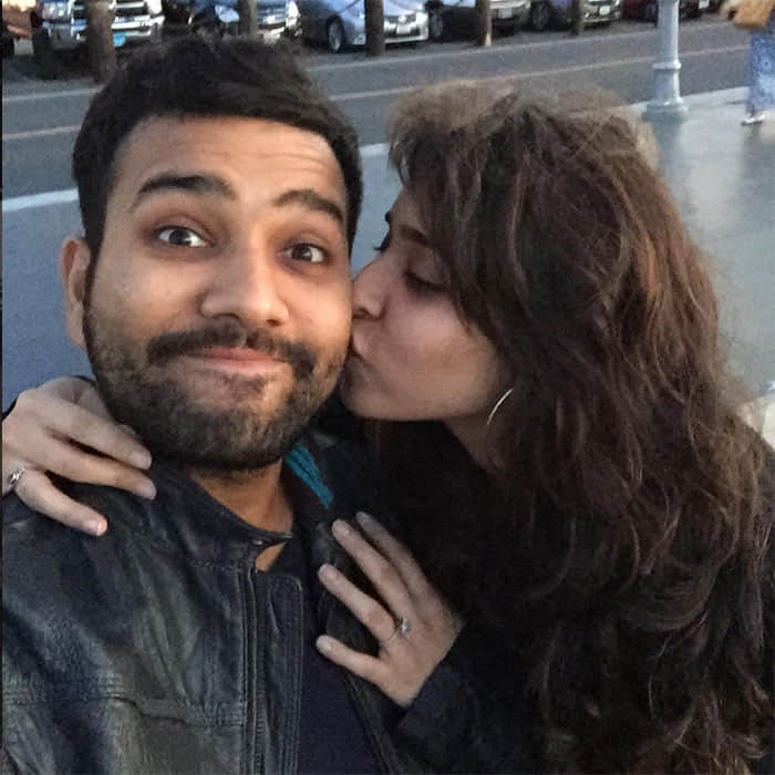 Rohit Sharma And Ritika Sajdeh First Wedding Anniversary