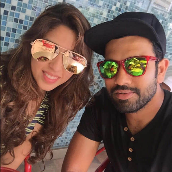 Rohit Sharma And Ritika Sajdeh First Wedding Anniversary