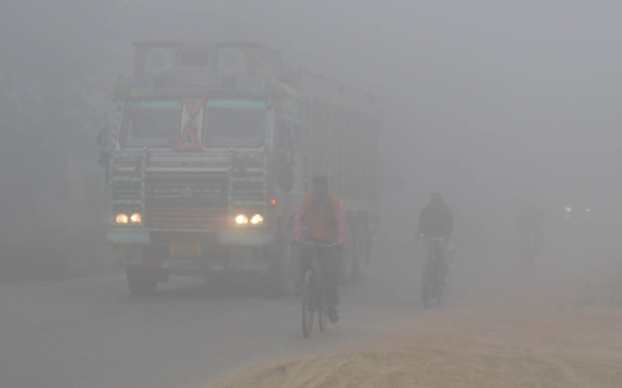 Dense Fog in mau