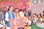 भाजपा सम्मेलन में विचार रखते केशव प्रसाद मौर्य।