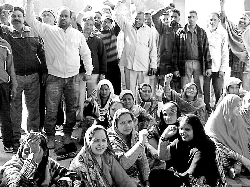 Municipal Council, cleaning servants union, strike, government, Sunam, Sangrur