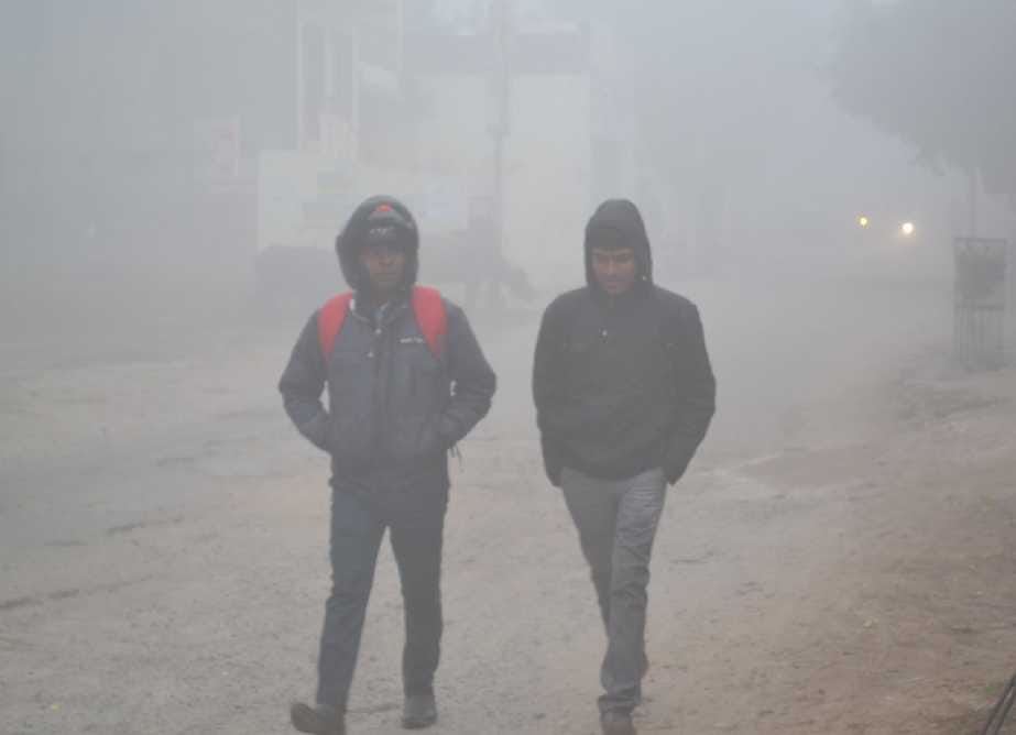 The outbreak of the cold wave in the district increased