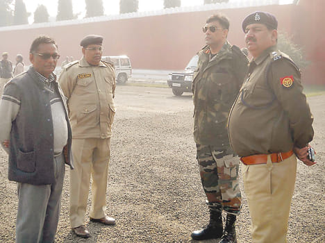 Army Recruiting Cariappa field today, all preparations