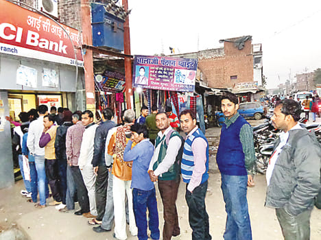 People get hostile with the lack of cash in the ATM