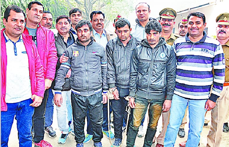 Having more than 100 robbery gang busted