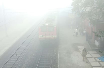 Kalindi Express was to arrive in the morning while waiting it became evening