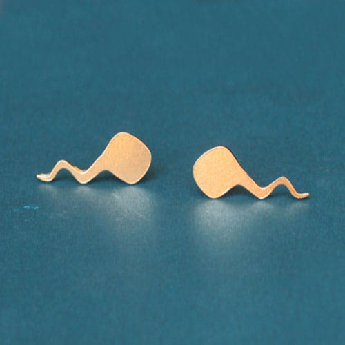 gold content in sperm cells