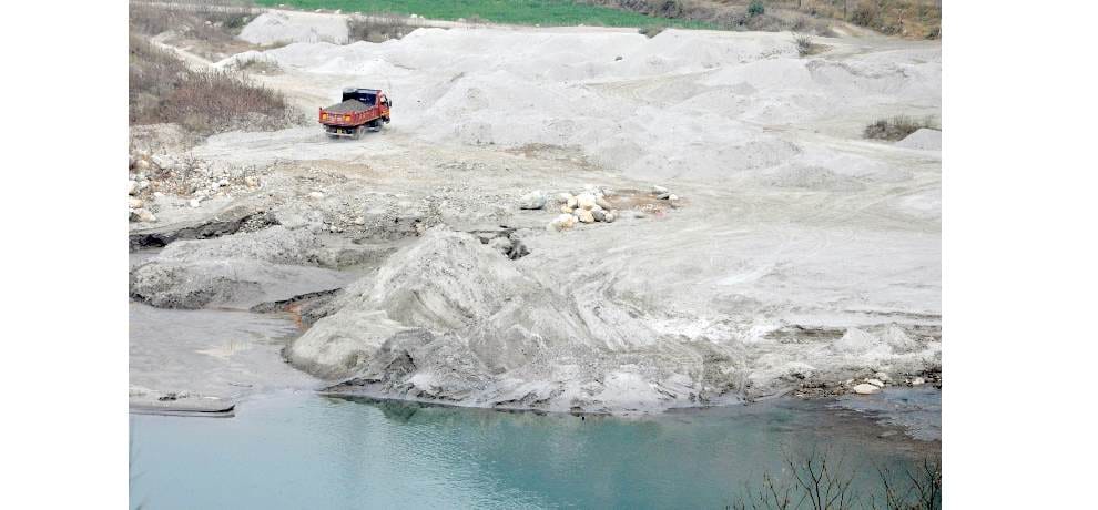 illegal mining in beas case against two crusher owners