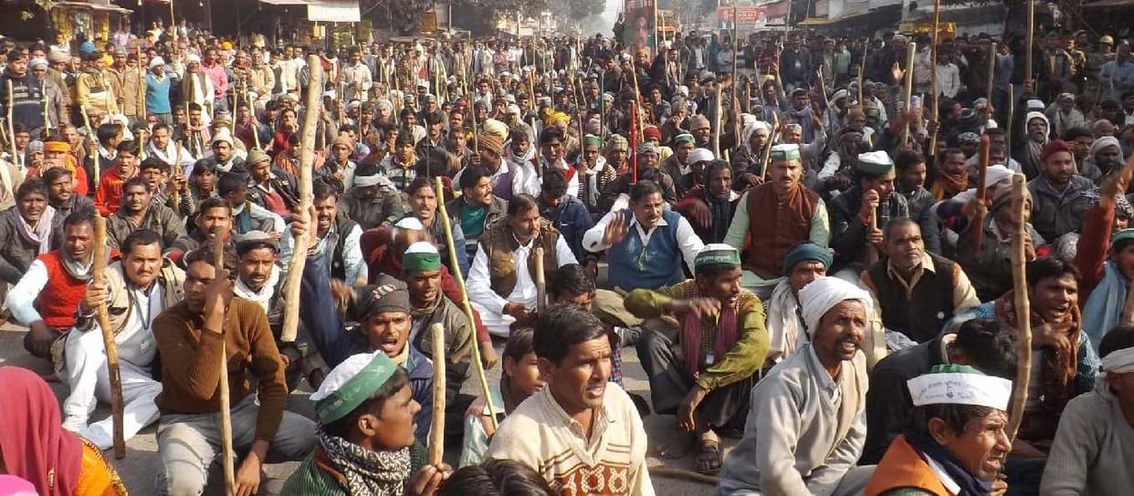 Farmers continue relay hunger strike