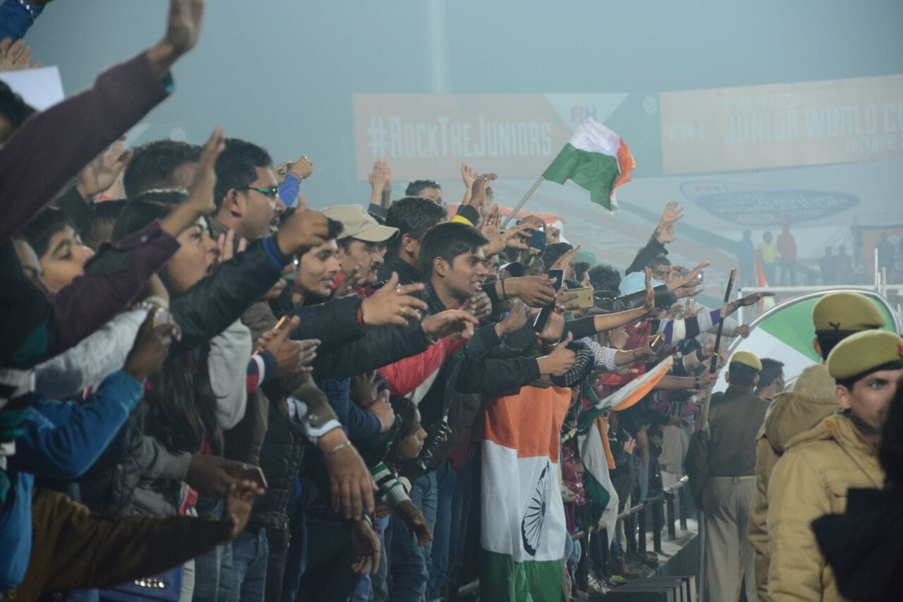 India qualifies for junior hockey world cup final.