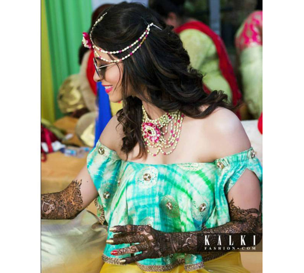 kishwer merchant mehandi ceremony photos