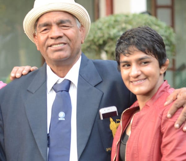 phogat sisters interview on marriage and proposals from boys, with father at chandigarh