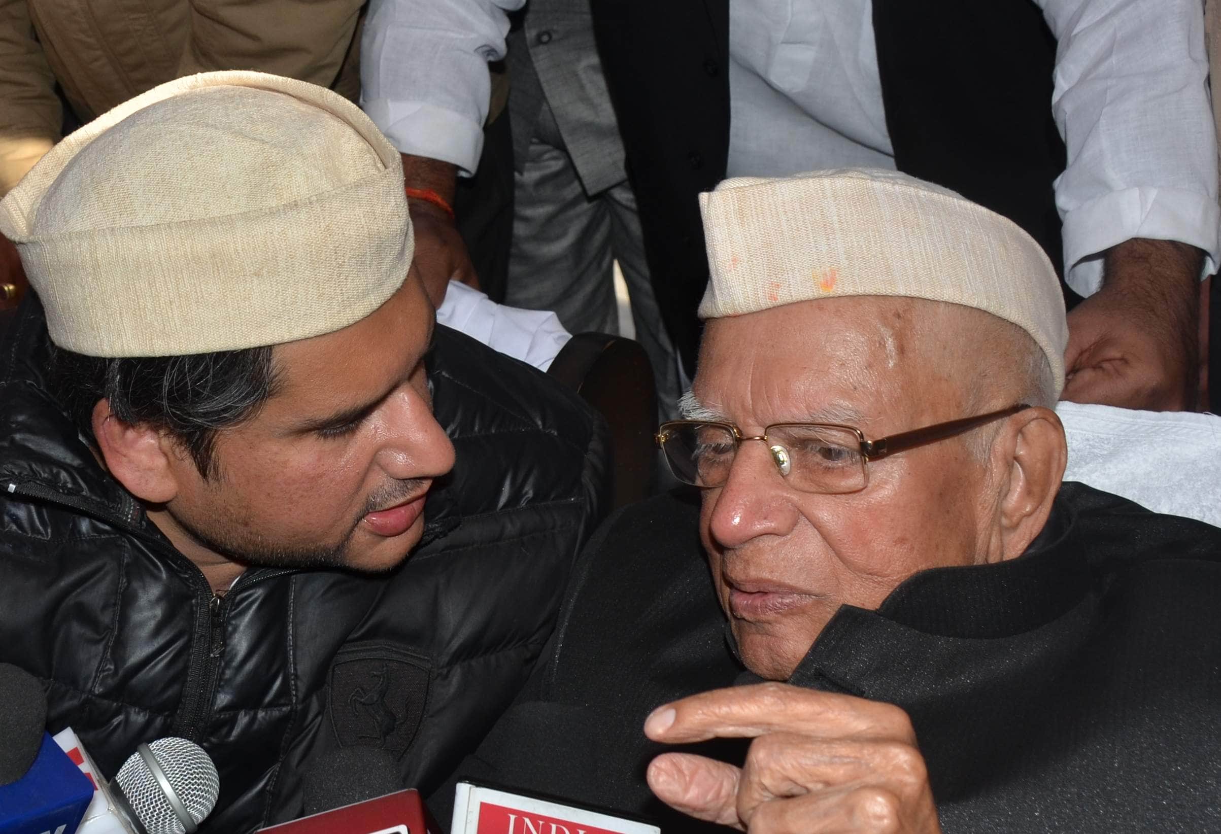 ND Tiwari son got engagement