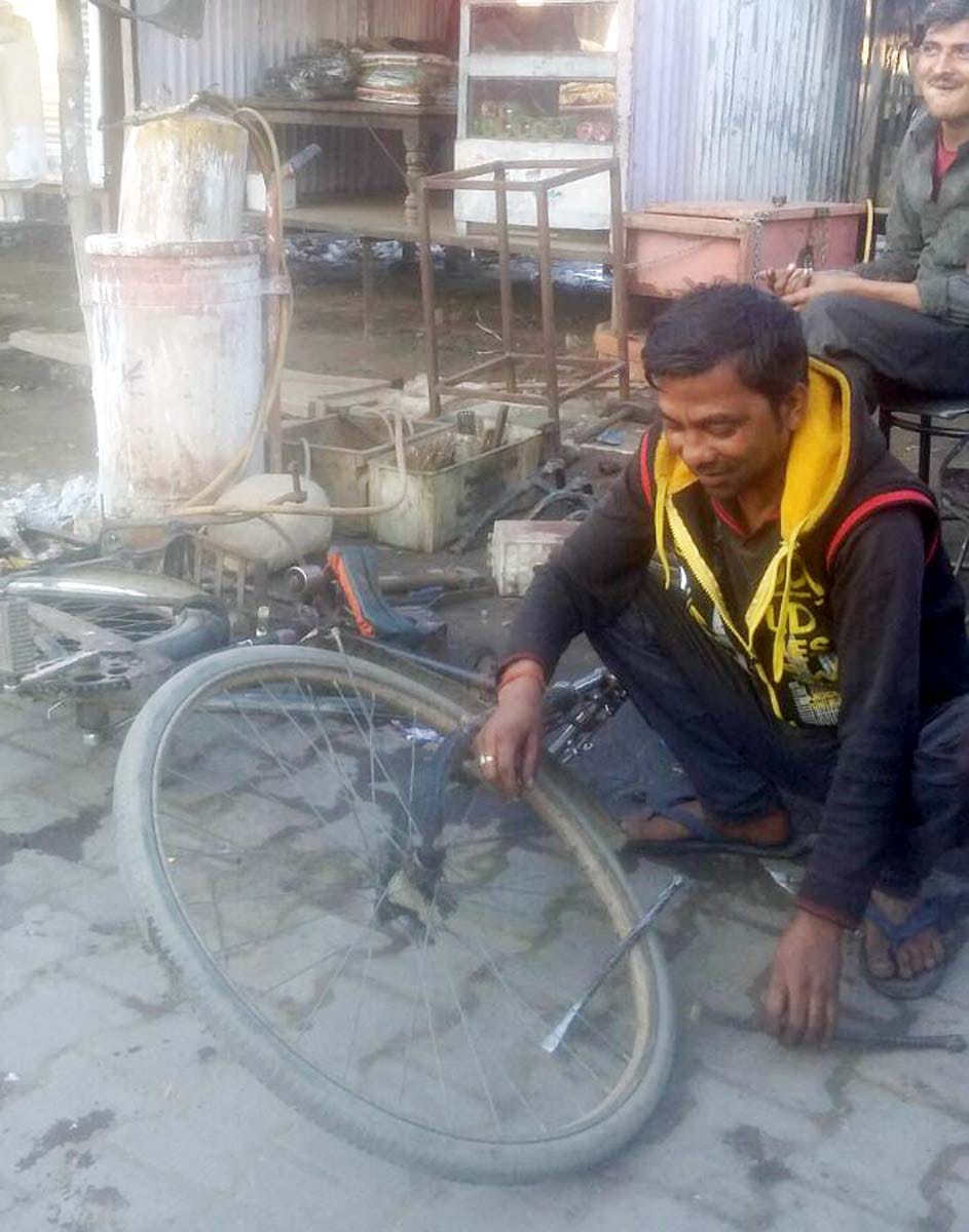 Puncture the left connecting gas subsidies